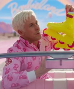 Ryan Gosling Barbie 2023 Pink Tracksuit
