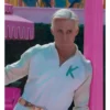 Ryan Gosling Barbie White Jumpsuit front look