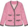 SNL Dua Lipa Tweed Pink Jacket