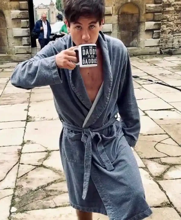 Saltburn Barry Keoghan Bathrobe