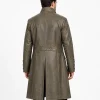 Jamie Frasers Outlander Long Leather Coat