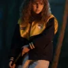 Teen Misty TV Series Yellowjackets Samantha Equipment Manager Blue and Yellow Jacket