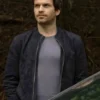 Santiago Cabrera Salvation Men Suede Leather Jacket