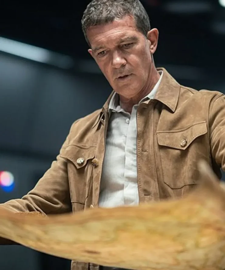 Santiago Moncada Uncharted Brown Suede Leather Jacket