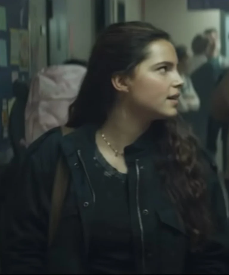 Sarah Cushing Superman and Lois Black Cotton Jacket