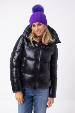 Save the Duck Black Puffer Jacket