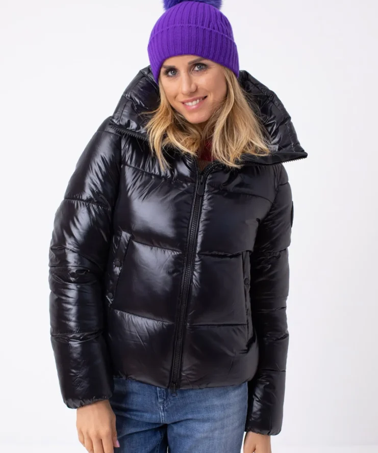 Save the Duck Black Puffer Jacket