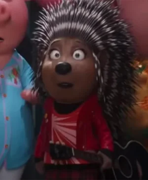 Scarlett Johansson SING 2 Ash Biker Leather Jacket