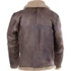 Schwarzenegger Aviator B6 Bomber Shearling Flight Jacket