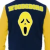 Scream Woodsboro Varsity Letterman Jacket Back 