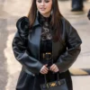 Selena Gomez Los Angeles Black Jacket
