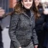 Selena Gomez NYC Black Herringbone Blazer