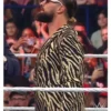 Seth Rollins WWE Raw Gold Zebra Printed Jumpsuit
