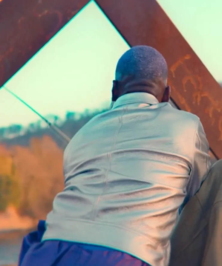 Sex-Education-Eric-Effiong-Silver-Leather-Jacket