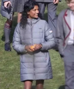 Sex Education Olivia Grey Hooded Coat