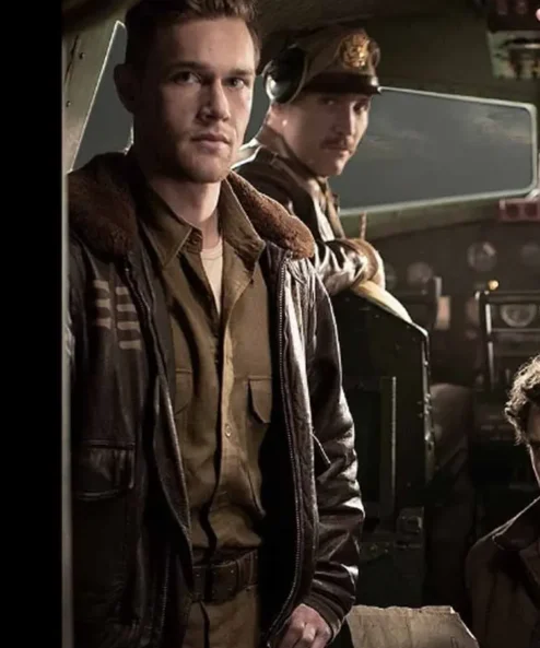 Shadow in the Cloud Taylor John Smith Leather Sherpa Jacket