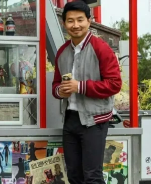 Shang Chi Simu Liu Red Bomber Jacket