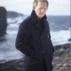 Shetland DI Jimmy Perez Black Peacoat Side