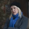 Shetland S08 DI Ruth Calder Grey Trench Coat Half