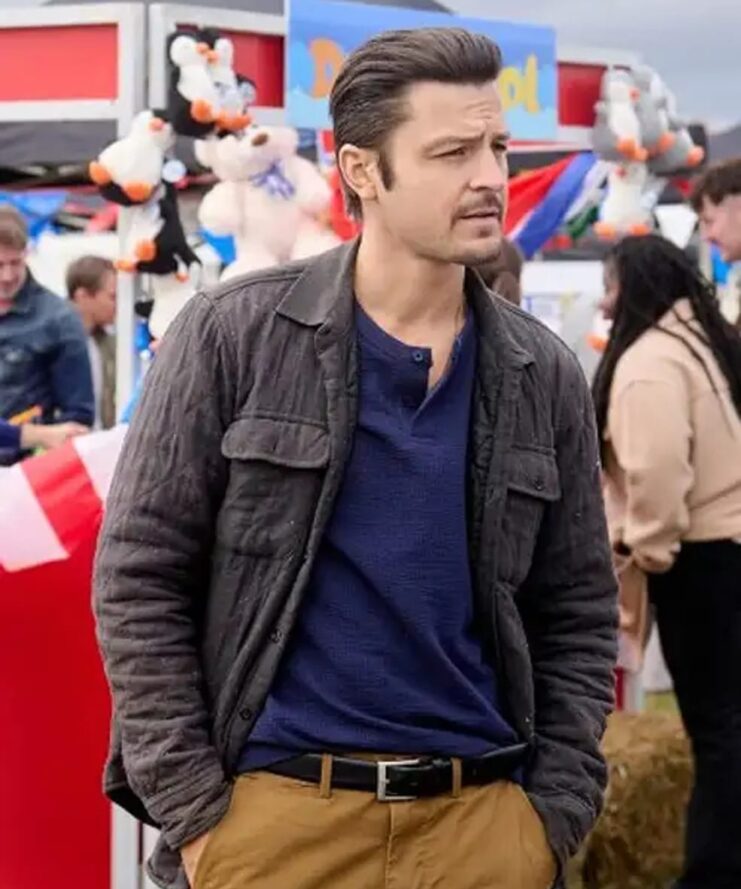 Shifting Gears Tyler Hynes Grey Jacket