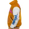 Order Now Boxy Fit Graffiti Letterman Varsity Jacket