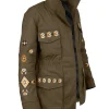 Shop Camilla Luddington TV Series Greys Anatomy Jo Wilson Green Cotton Jacket
