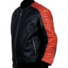 Colt Seavers The Fall Guy 2024 Movie Black and Red Leather Jacket