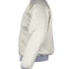 Shop Harry Style Metallic Satin Bomber Rainbow Jacket