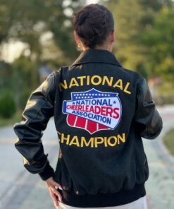National Cheerleaders Associations Black NCA Jacket