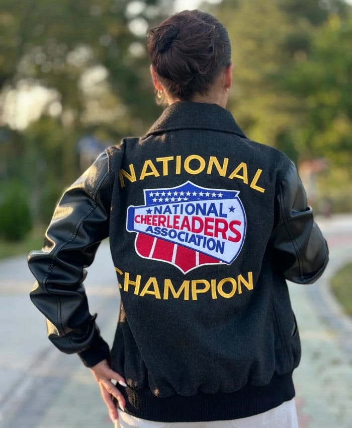 National Cheerleaders Associations Black NCA Jacket