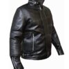 Shop Daft Punk Electroma Black Leather Jacket