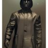 Tom Choi Series Squid Game Frontman Black Hooded Long Coat