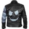 The Nightmare Before Christmas Black Biker Jacket on Sale