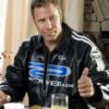 Will Ferrell 2006 Talladega Nights The Ballad Of Ricky Bobby Black Leather Jacket