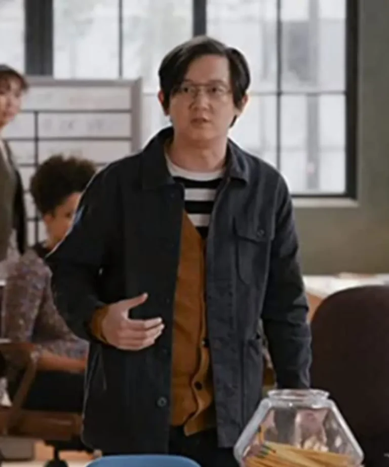 Shrill Sean Tarjyoto Black Cotton Fabric Jacket