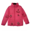 Singer Ariana Grande 7 Rings Pink Puffer Jacket