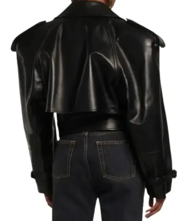 Siobhan Corbyn Biker Leather Jacket