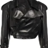 Siobhan Corbyn Black Biker Leather Jacket