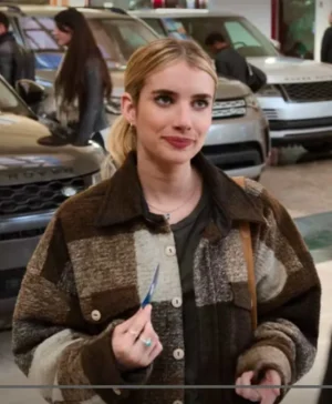 Sloane Flannel Holidate Plaid Coat