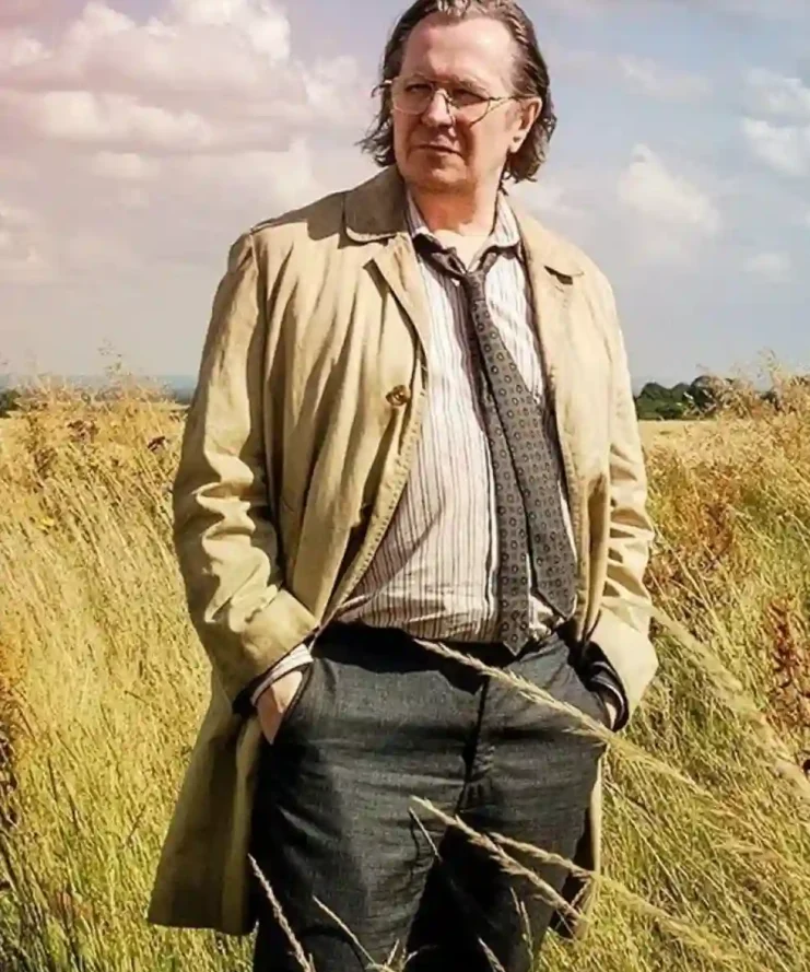 Slow Horses Jackson Lamb Black Coat