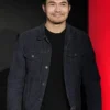 Snake Eyes Henry Golding Black Trucker Denim Jacket