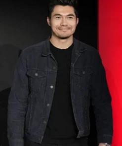 Snake Eyes Henry Golding Black Trucker Denim Jacket
