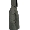 Snap-On Green Hooded Jacket For Men and Women
