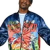 Snoop Dogg Doggy Voice Show Varsity Bomber Jacket