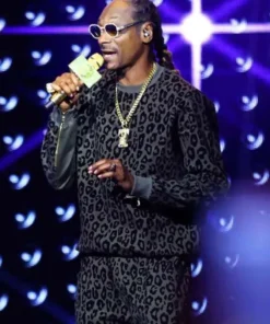 Snoop Dogg Leopard Print Tracksuit