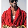 Snoop Dogg Red Versace Robe
