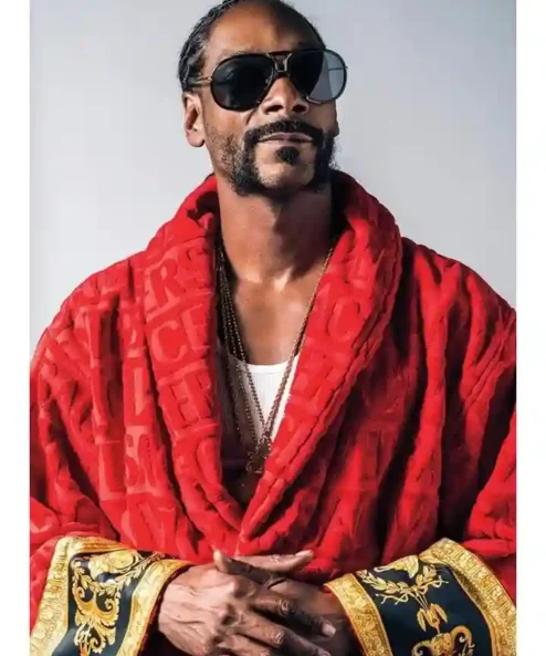 Snoop Dogg Red Versace Robe