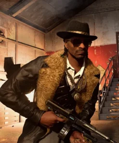 Call of Duty Snoop Dogg Shearling Coat