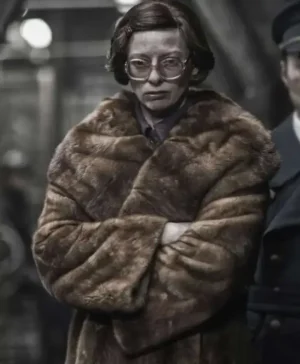 Snowpiercer Minister Mason Long Fur Coat