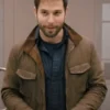 So Help Me Todd Brown Cotton Jacket